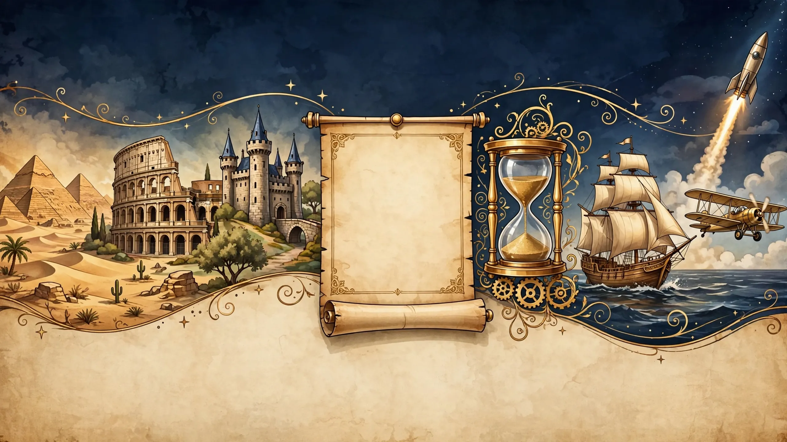 This Day in History Daily — animated history channel banner artwork